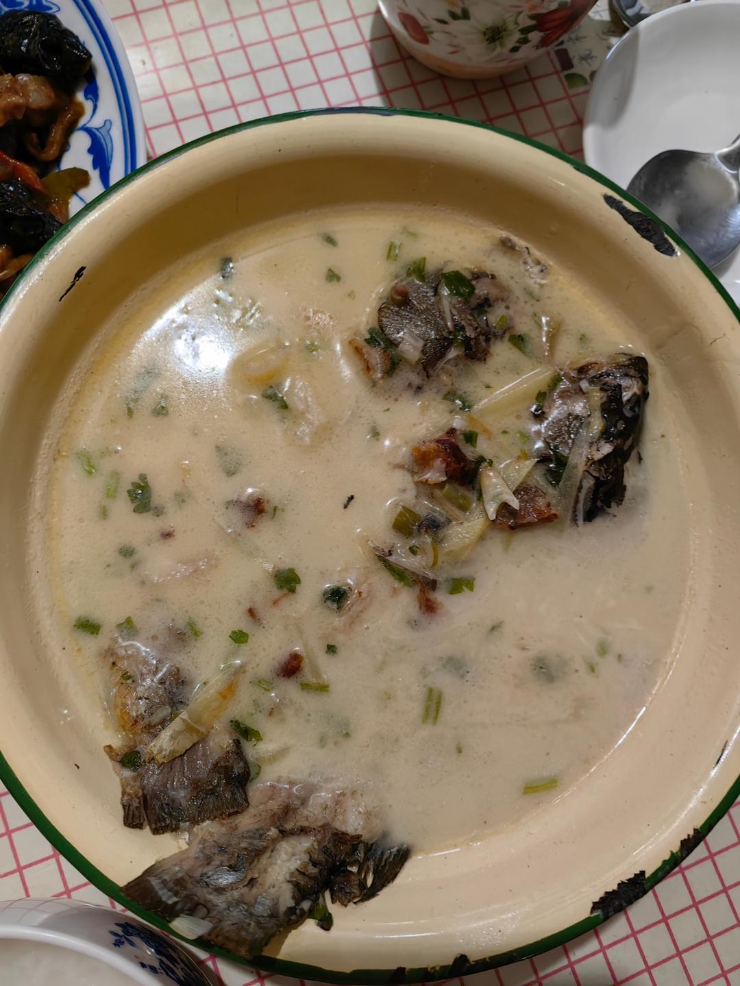 鲜浓鱼汤鲤鱼汤（鲫鱼汤）