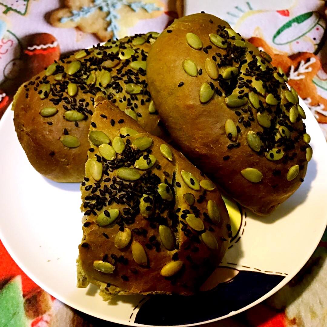 麻薯夹心抹茶软欧