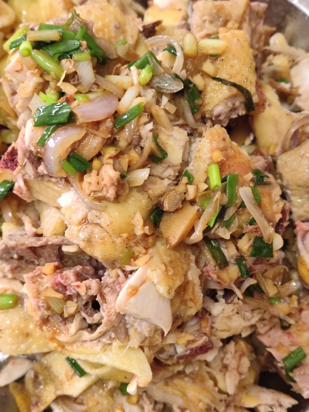 葱油鸡（姜葱鸡）简单做法全，详细到没下过厨都会做