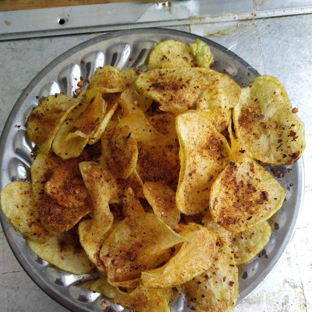 炸土豆片（家庭版薯片）