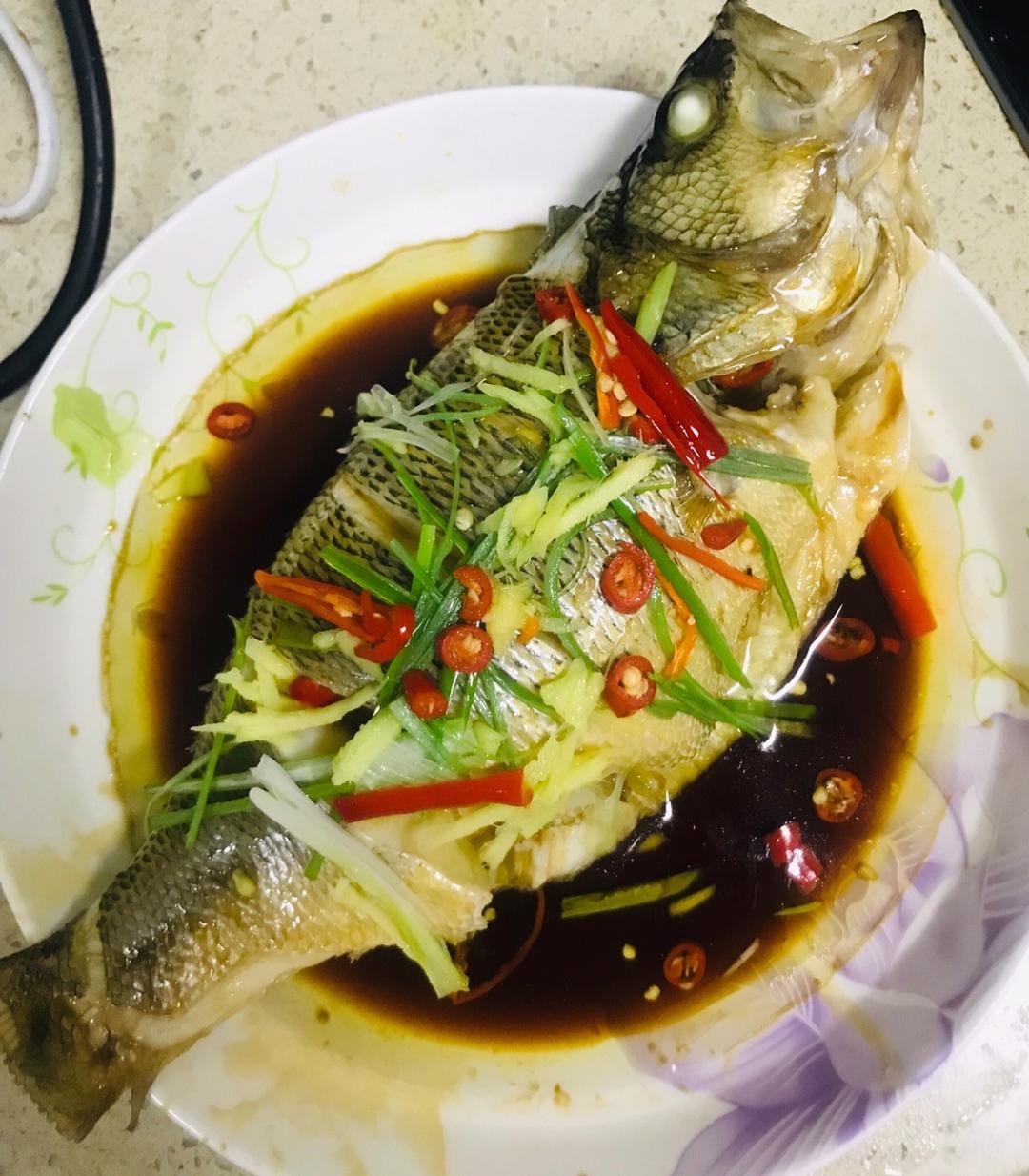 新手零失败的清蒸鲈鱼