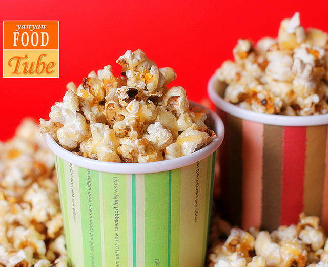 春节零食自制焦糖爆米花 Caramel Popcorn的做法