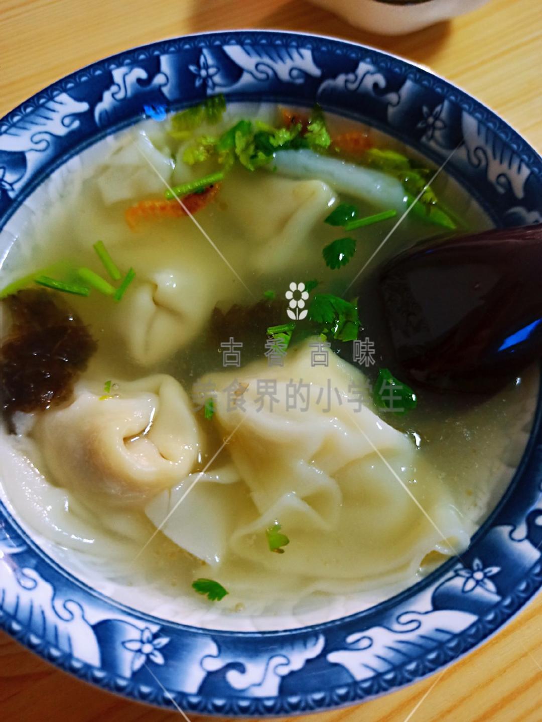 鲜肉虾仁玉米馄钝