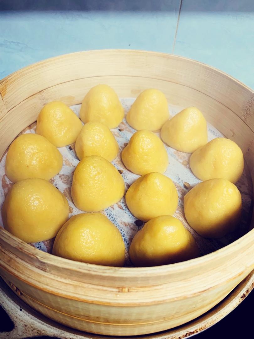 黄金奶香窝窝头（宝宝版）