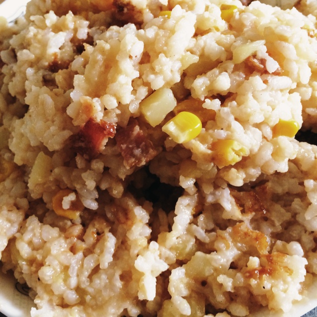 土豆焖饭（电饭锅版）