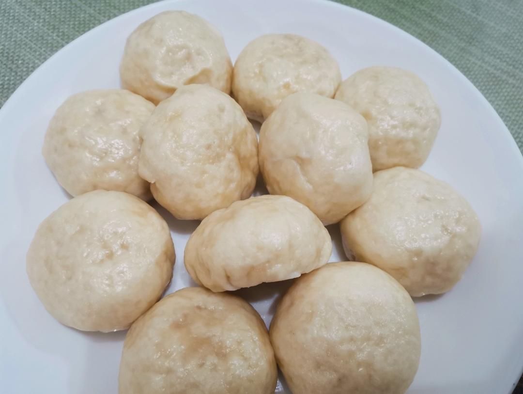 奶黄馅儿和奶黄包