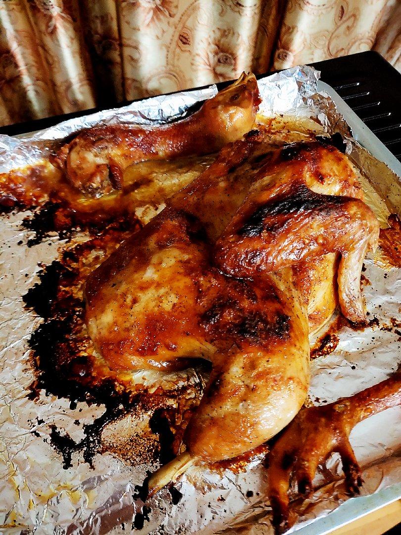 椒盐脆皮烤鸡（北鼎食谱）