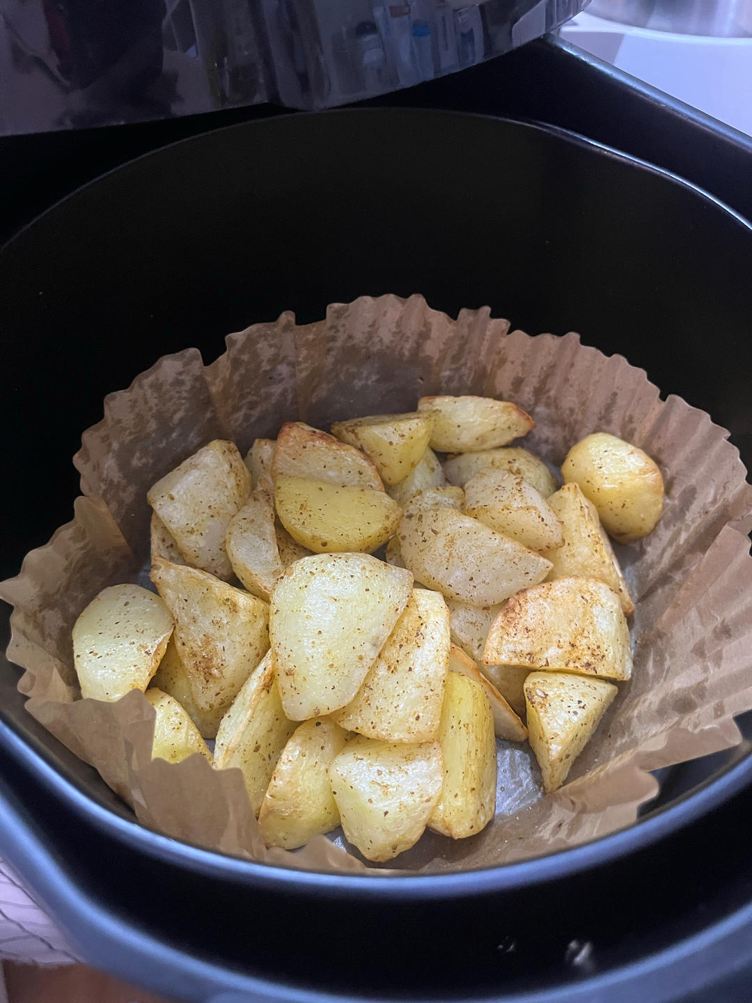 空气炸锅版烤薯角（烤土豆）