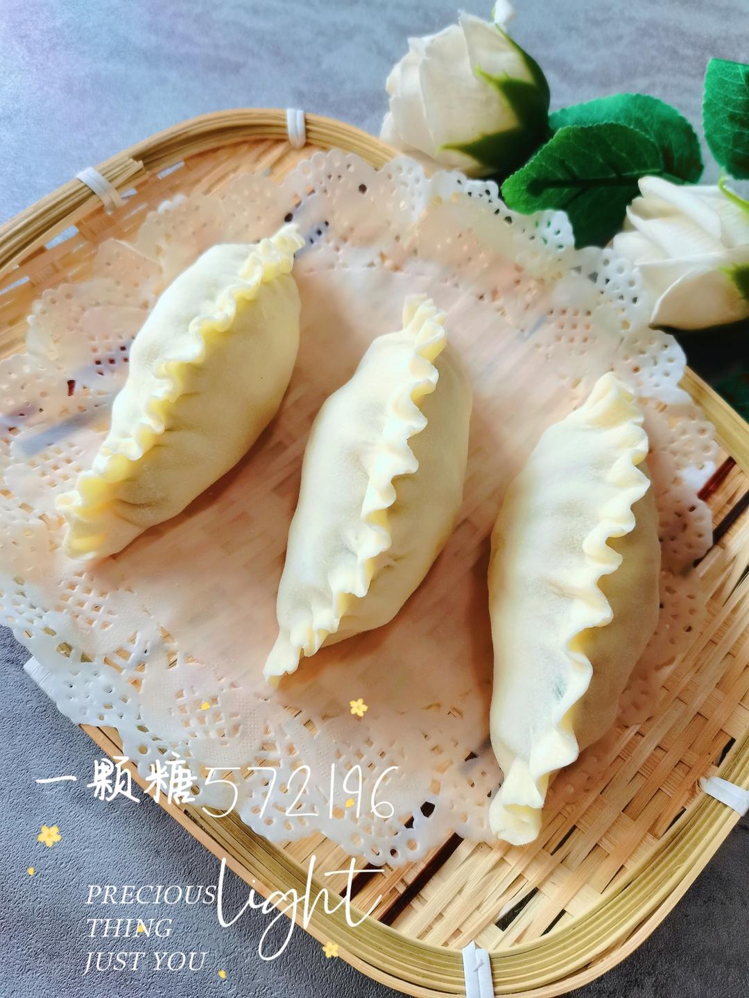 柔软筋道༄「半烫面蒸饺皮」༄的做法🤗🤗🤗的做法