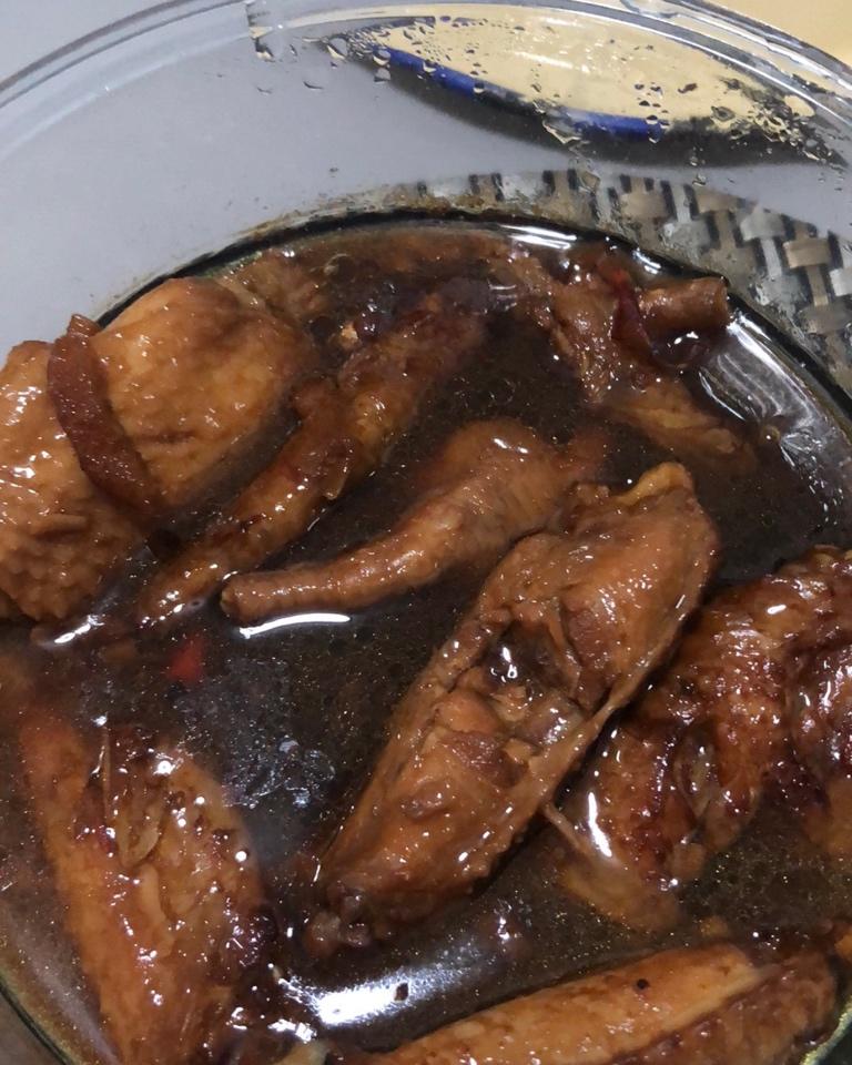 可乐鸡翅鸡脚