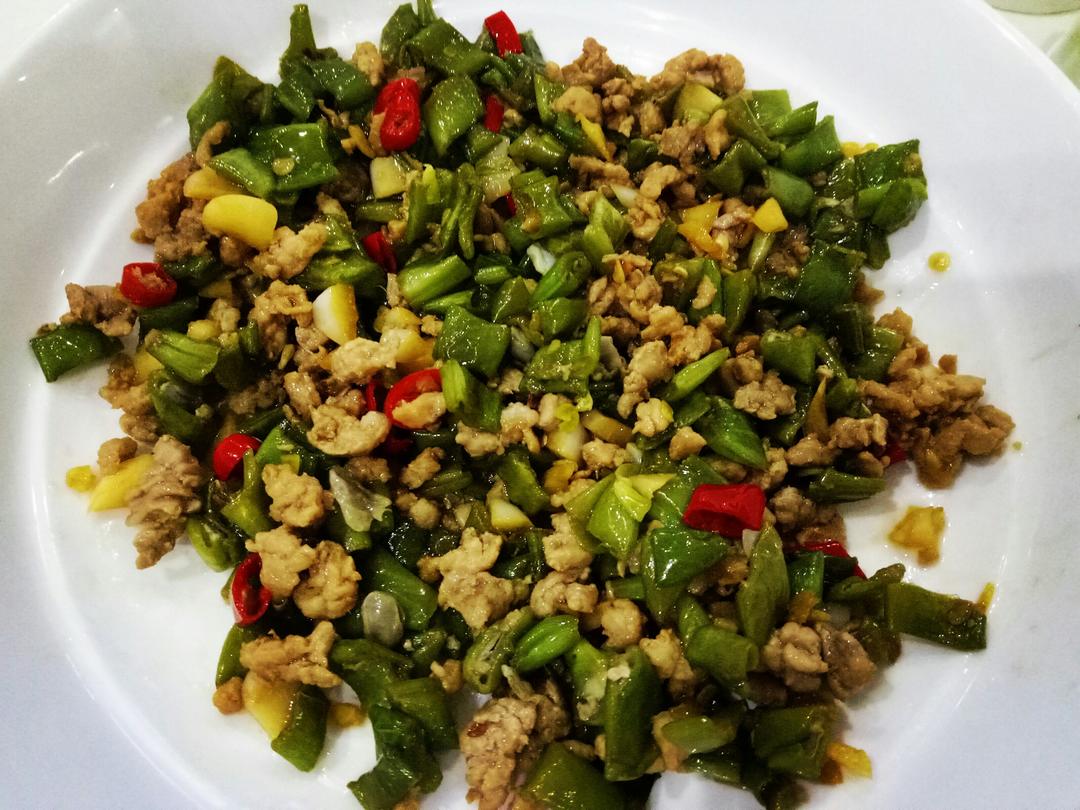 超下饭的肉末豆角！