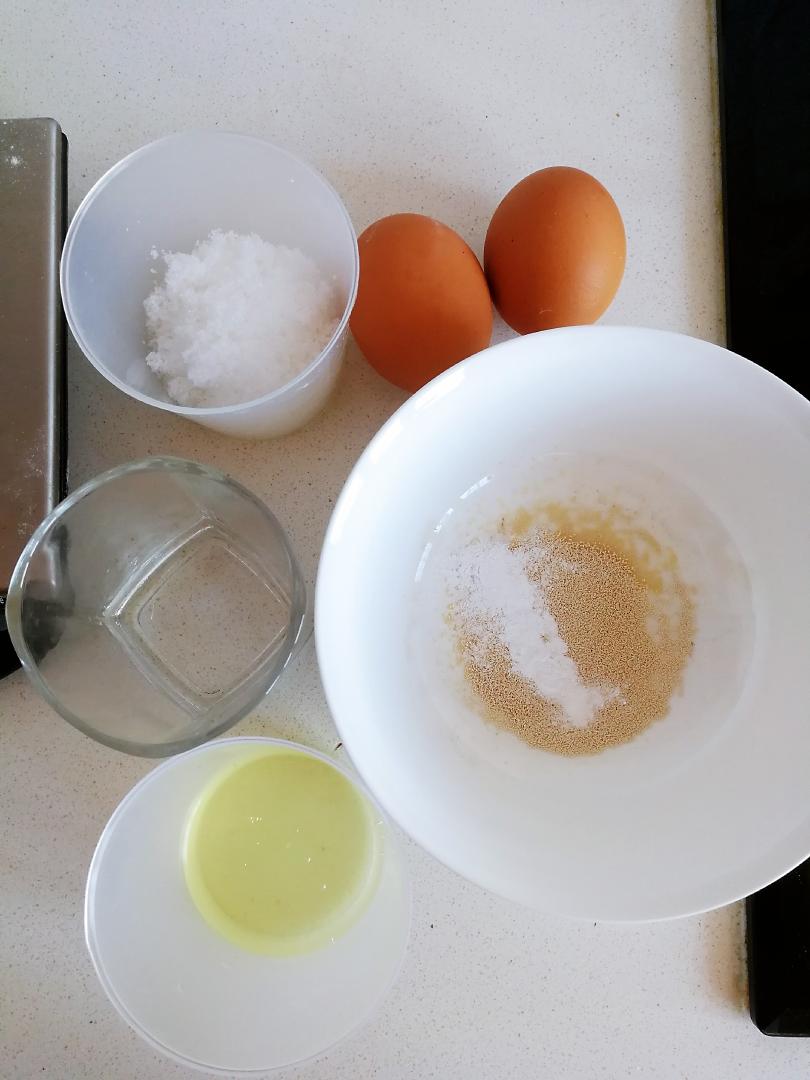 纯奶手撕吐司的做法 步骤1