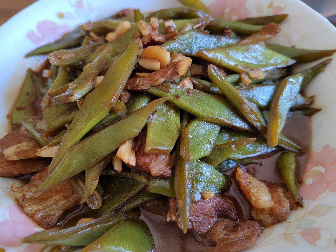 扁豆炒肉丝