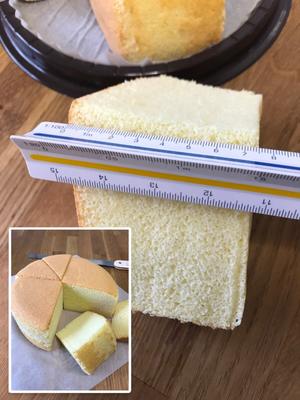 斑斓精戚风蛋糕（6寸2蛋）附加无压印无蛋糕渣的戚风脱模法的做法 步骤30