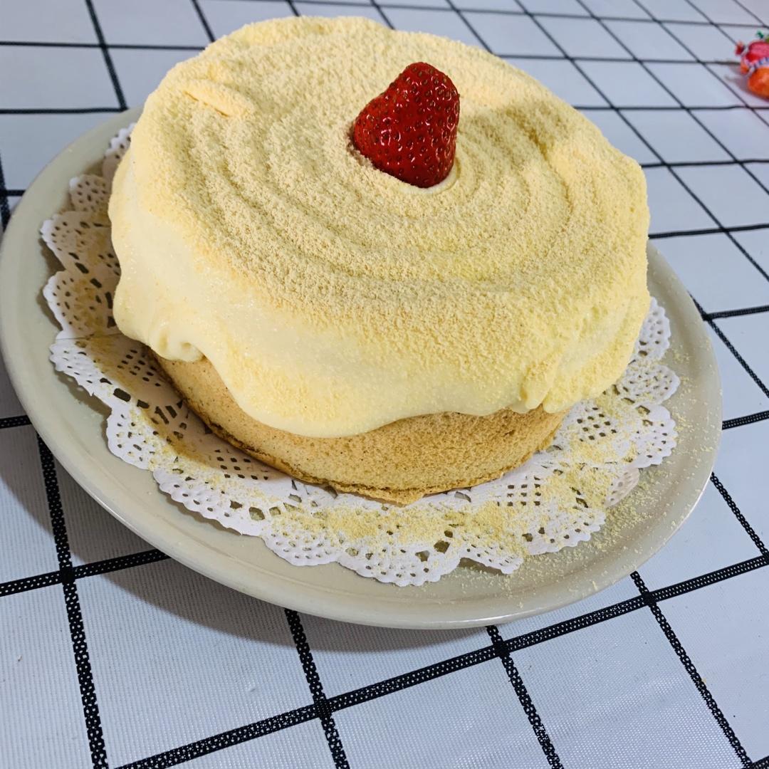 超好吃的豆乳爆浆蛋糕