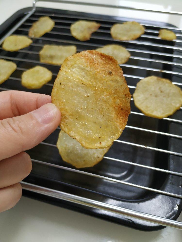 超脆的烤土豆片（烤箱版）