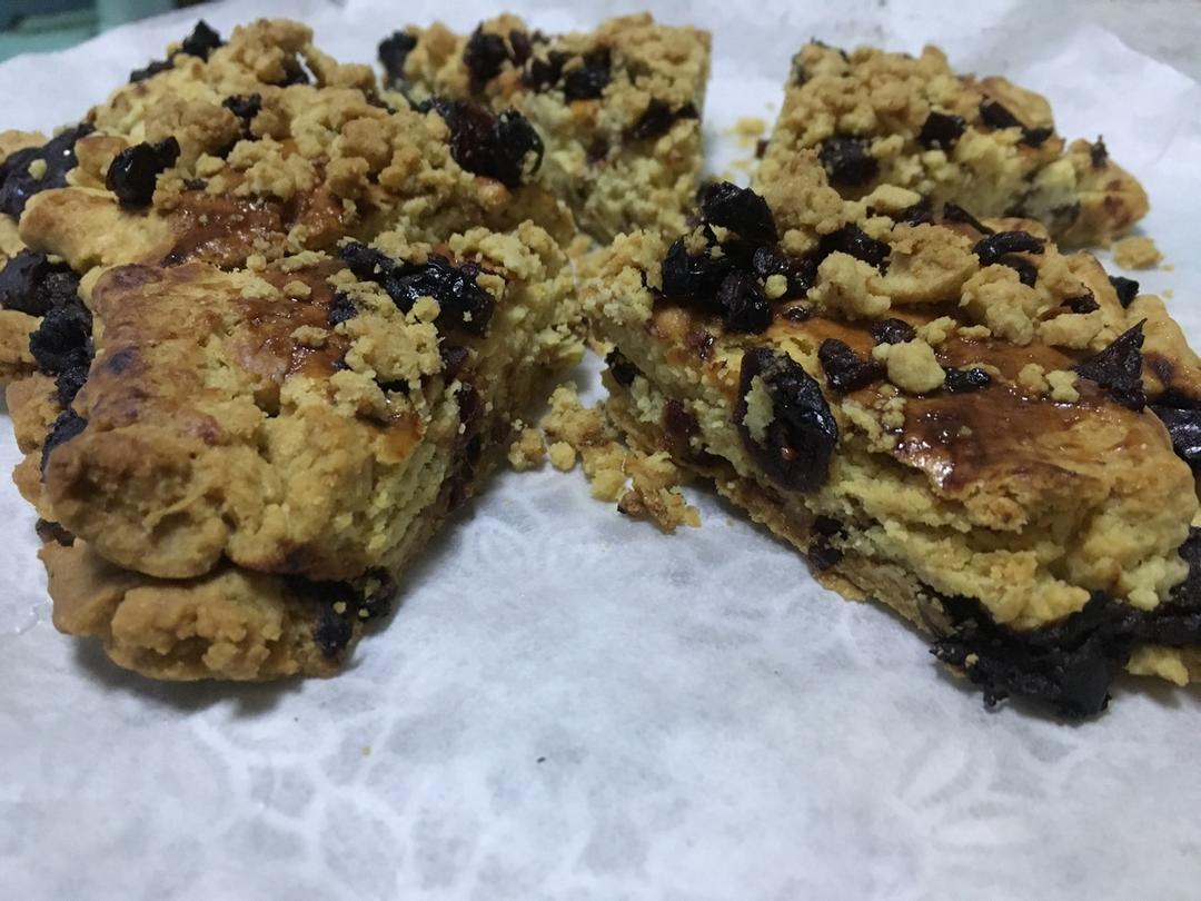 红豆蔓越莓司康（松饼）