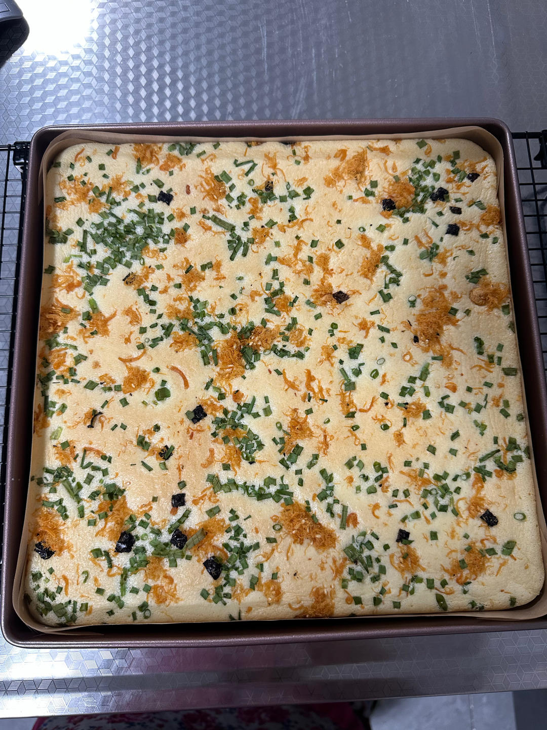 香葱肉松卷 蛋糕卷-无敌美味