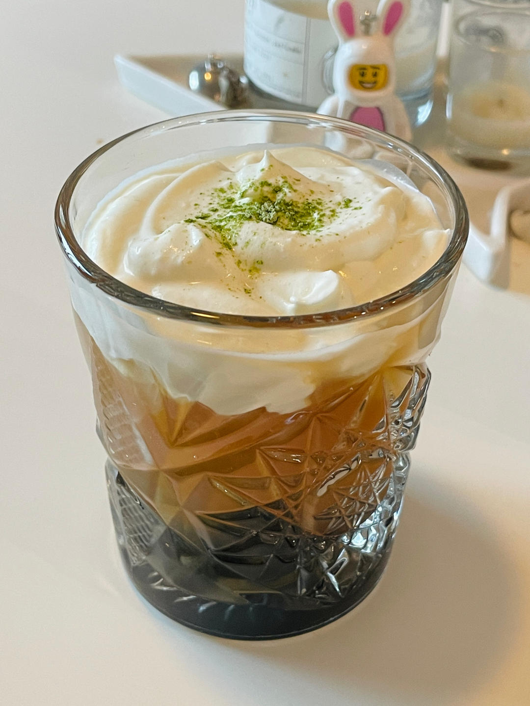 超简单的“海盐芝士奶盖”