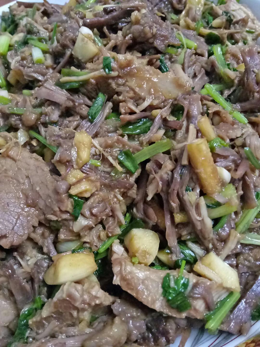 凉拌牛肉（春节必做！）