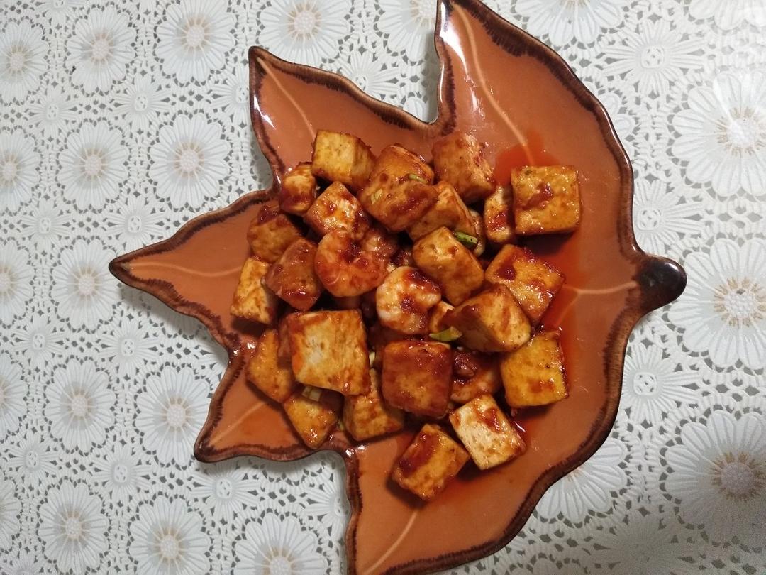 鲜虾番茄豆腐
