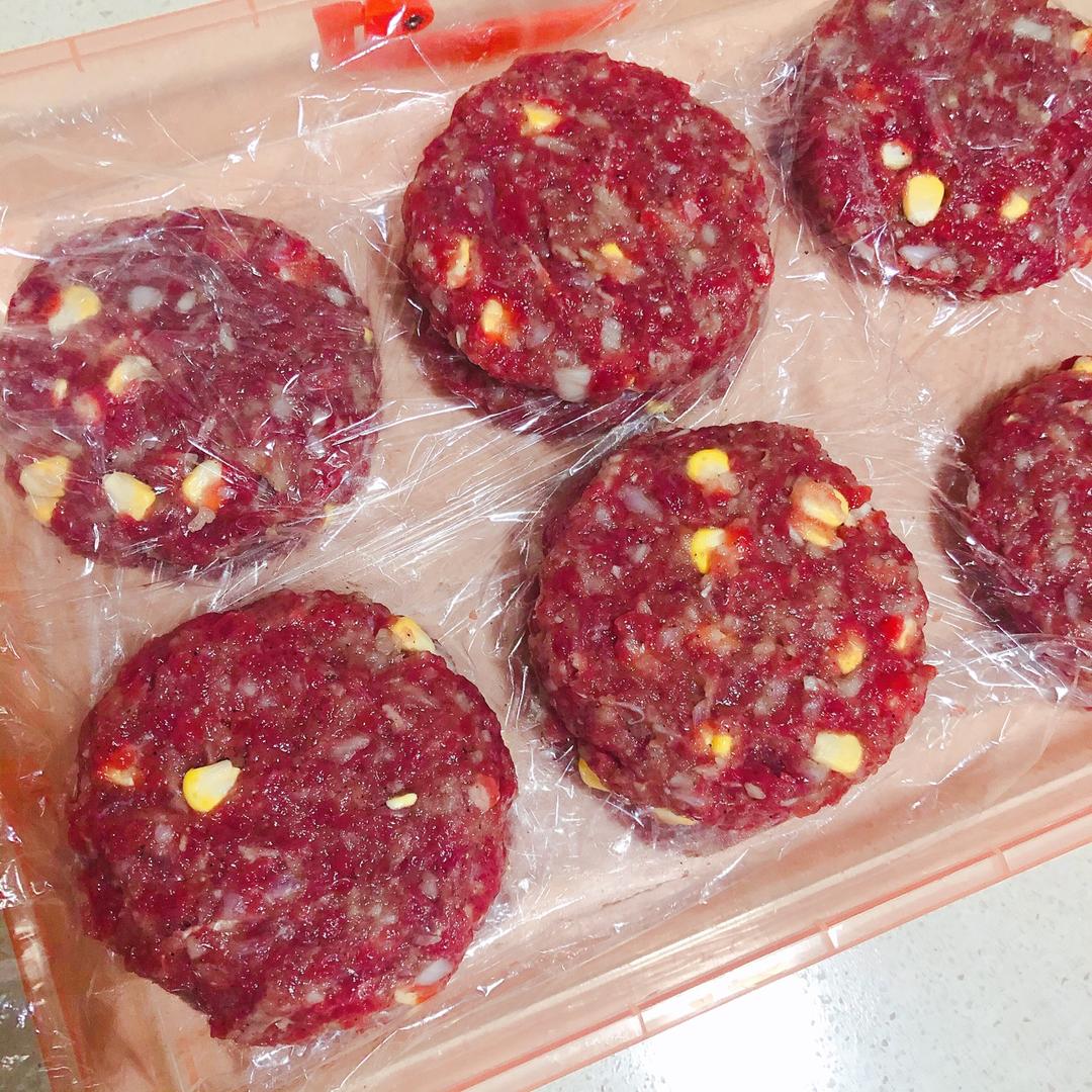 汉堡牛肉饼