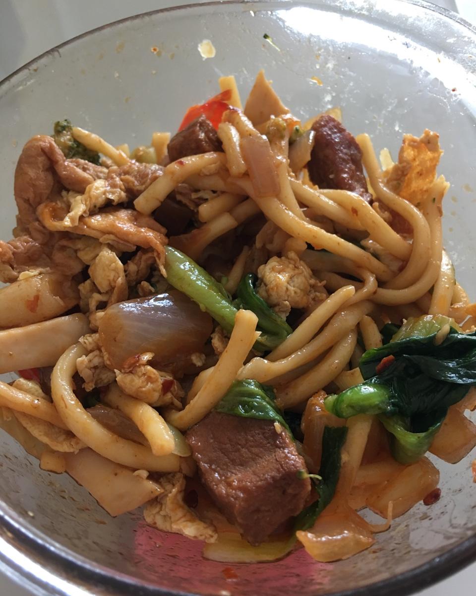 🍜最简单最好吃的家常炒面
