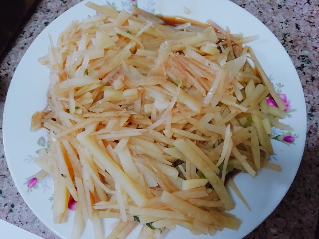 醋溜土豆丝