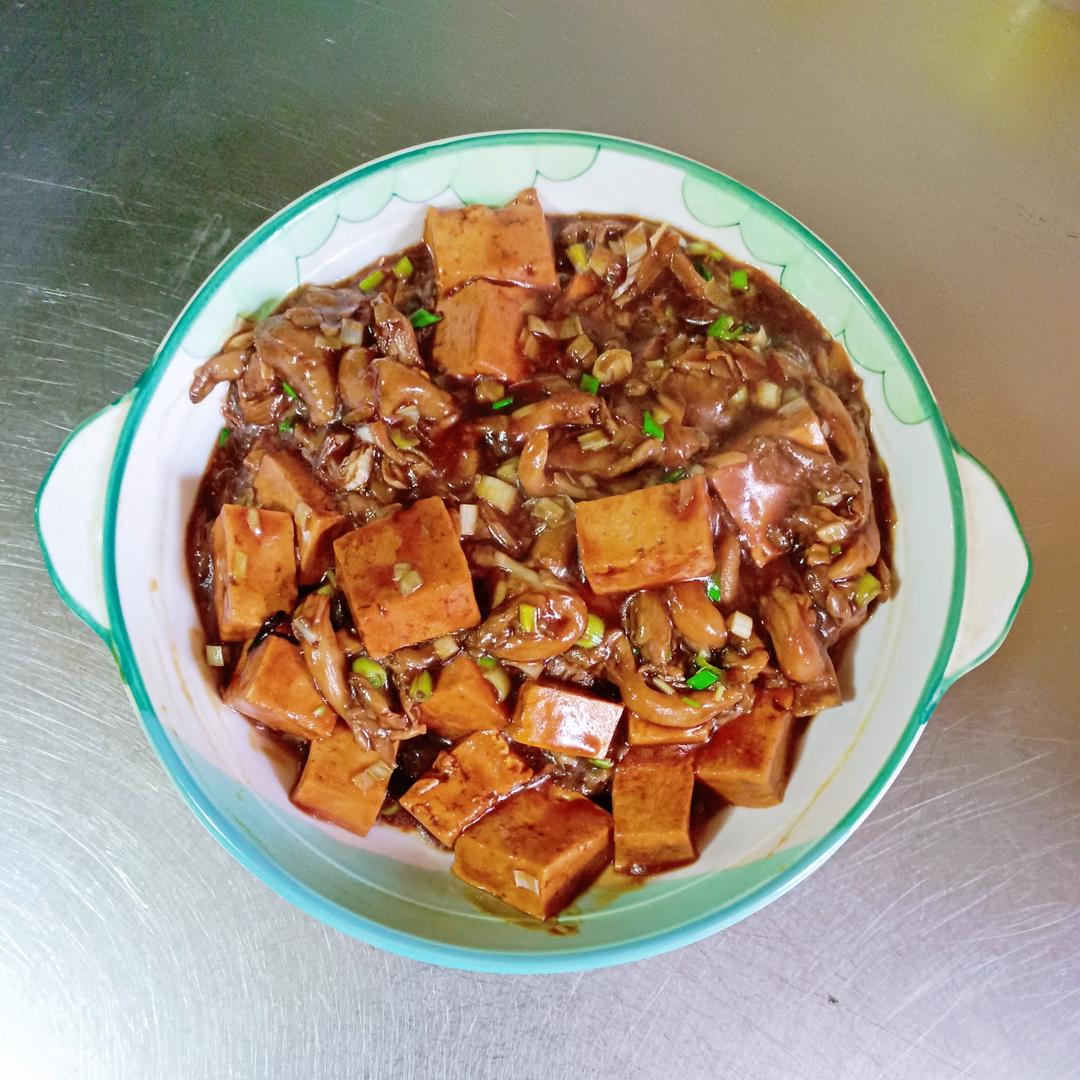 平菇烧豆腐
