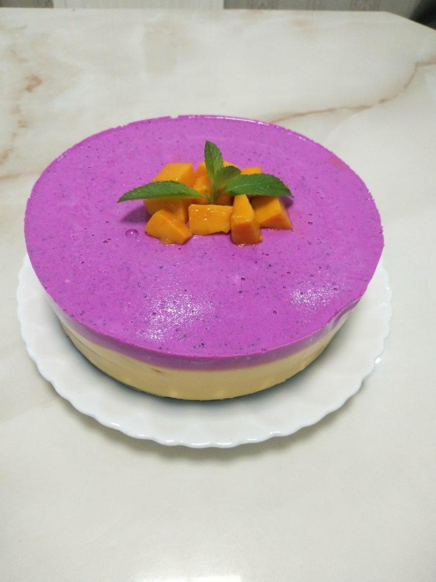 芒果纯酸奶慕斯