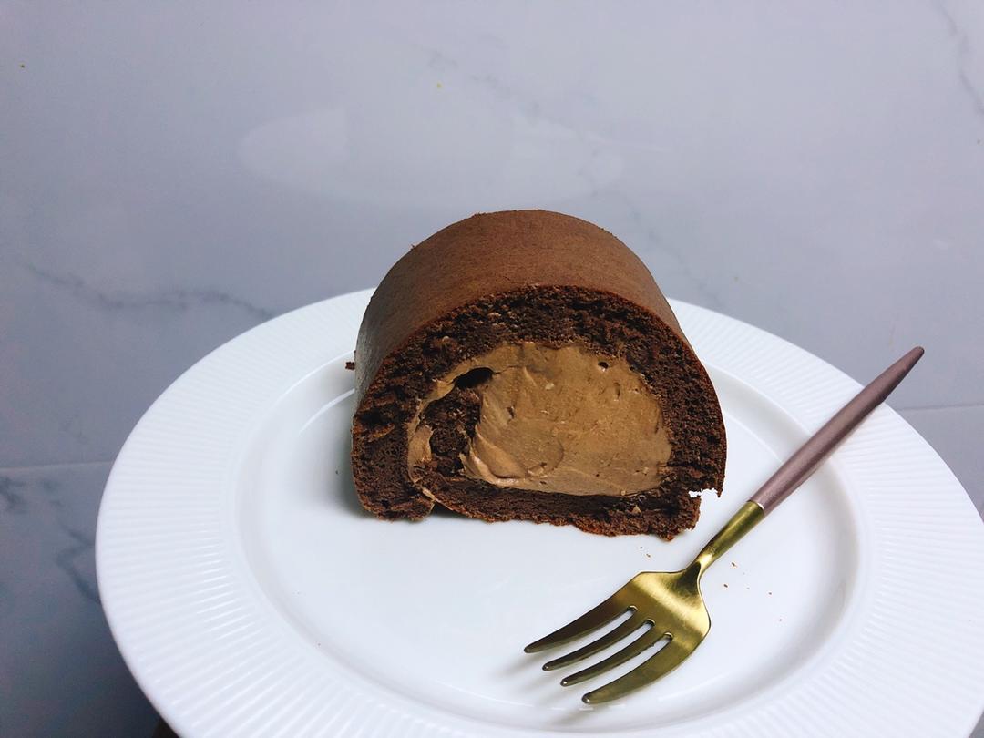 双重巧克力浓郁卷/香香香香···香喷喷的巧克力卷~/烘焙视频蛋糕篇10「中卷」