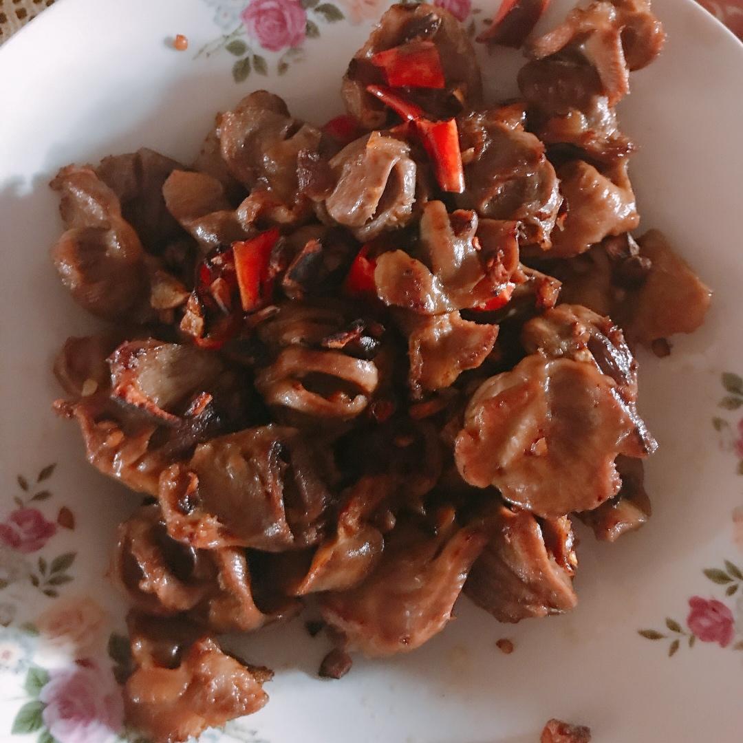 小米椒爆鸡胗