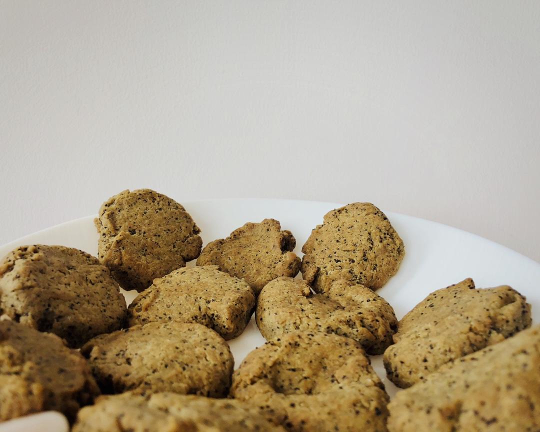 咖啡渣健康荞麦酥的做法