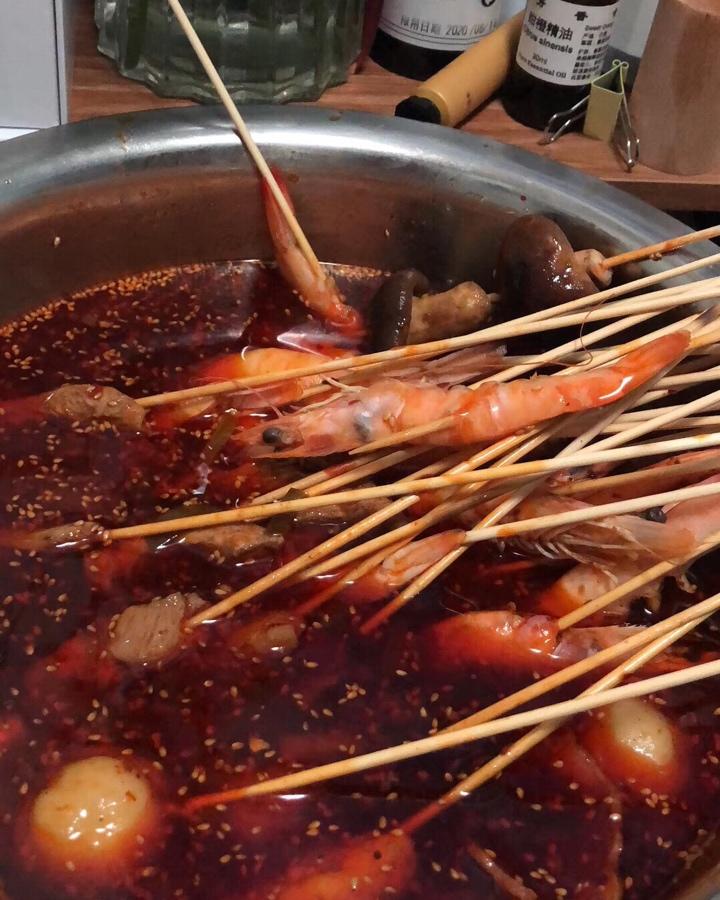 很好吃的冷锅串串