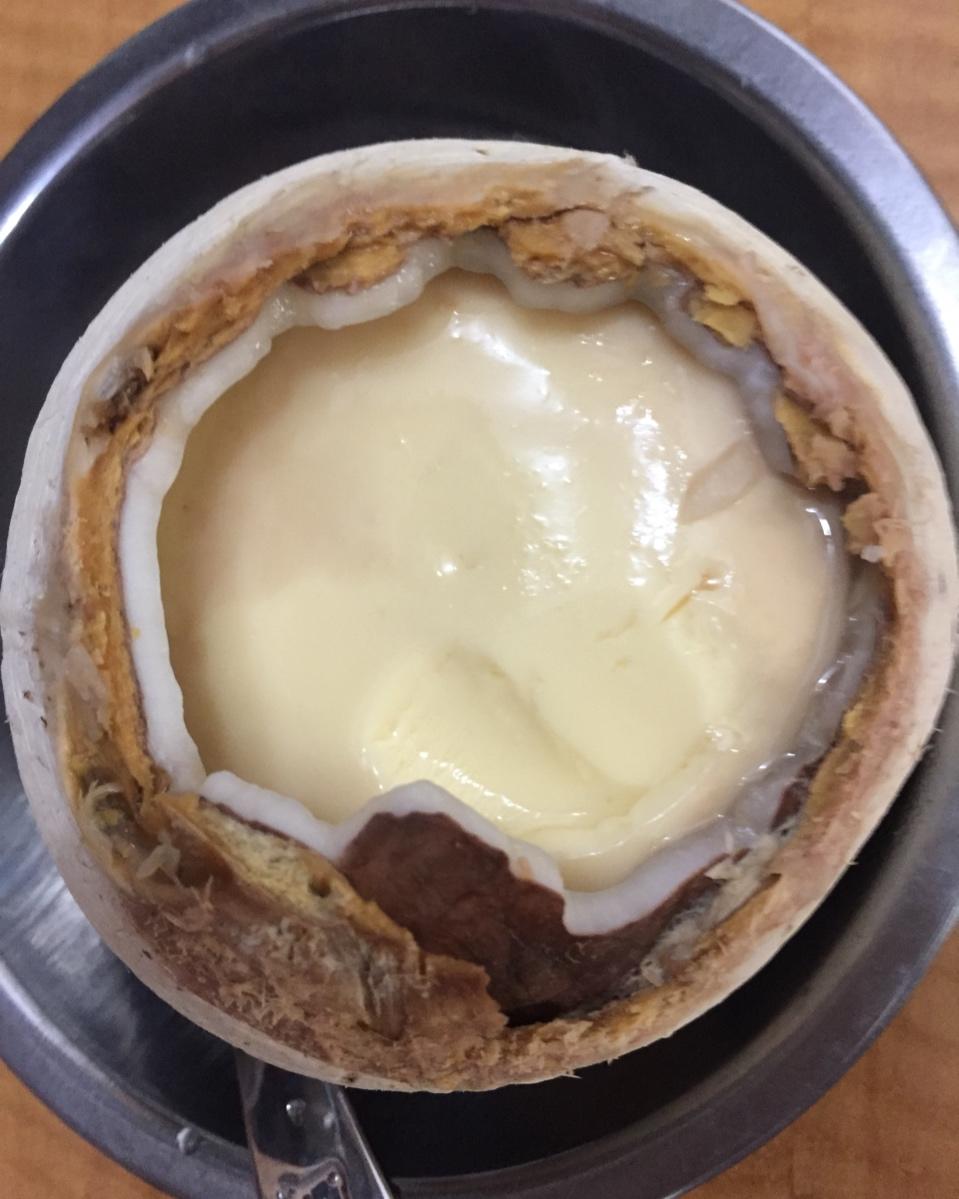 超清新的椰皇炖蛋