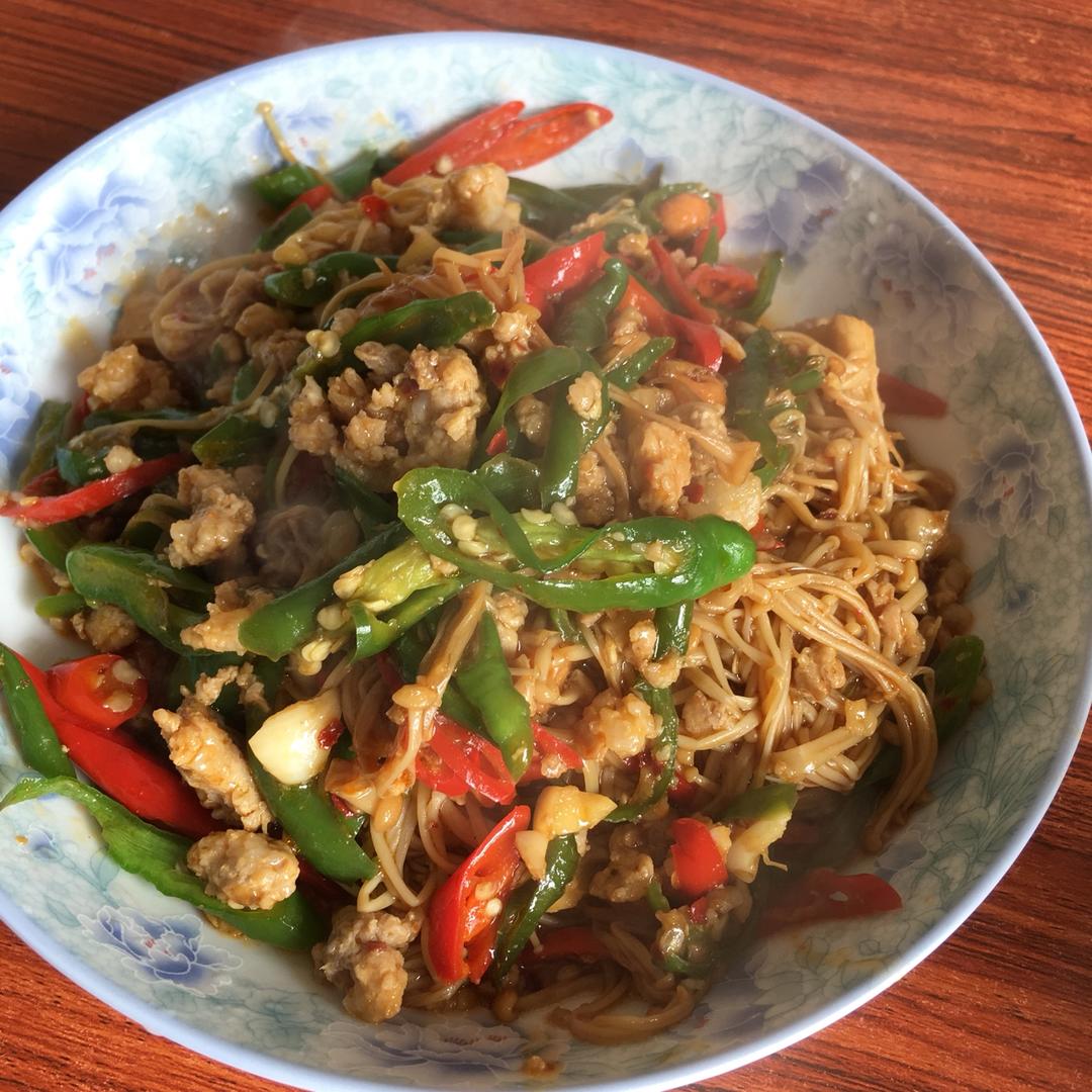 香辣金针菇(详细版）