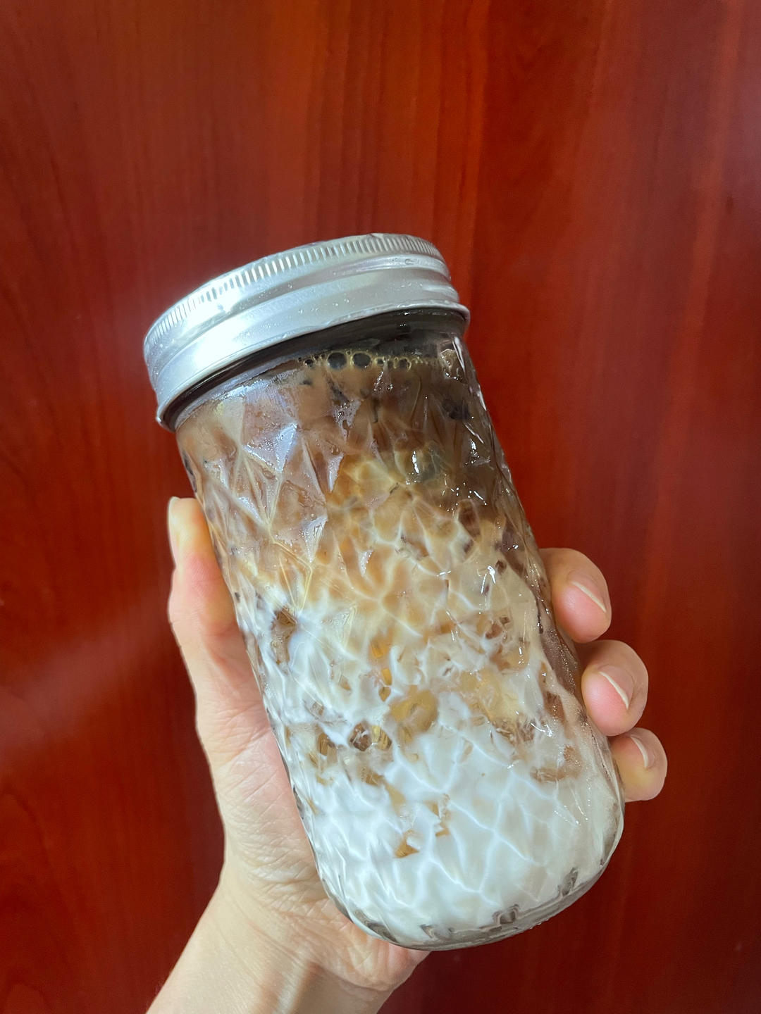 茉莉茶冻拿铁
