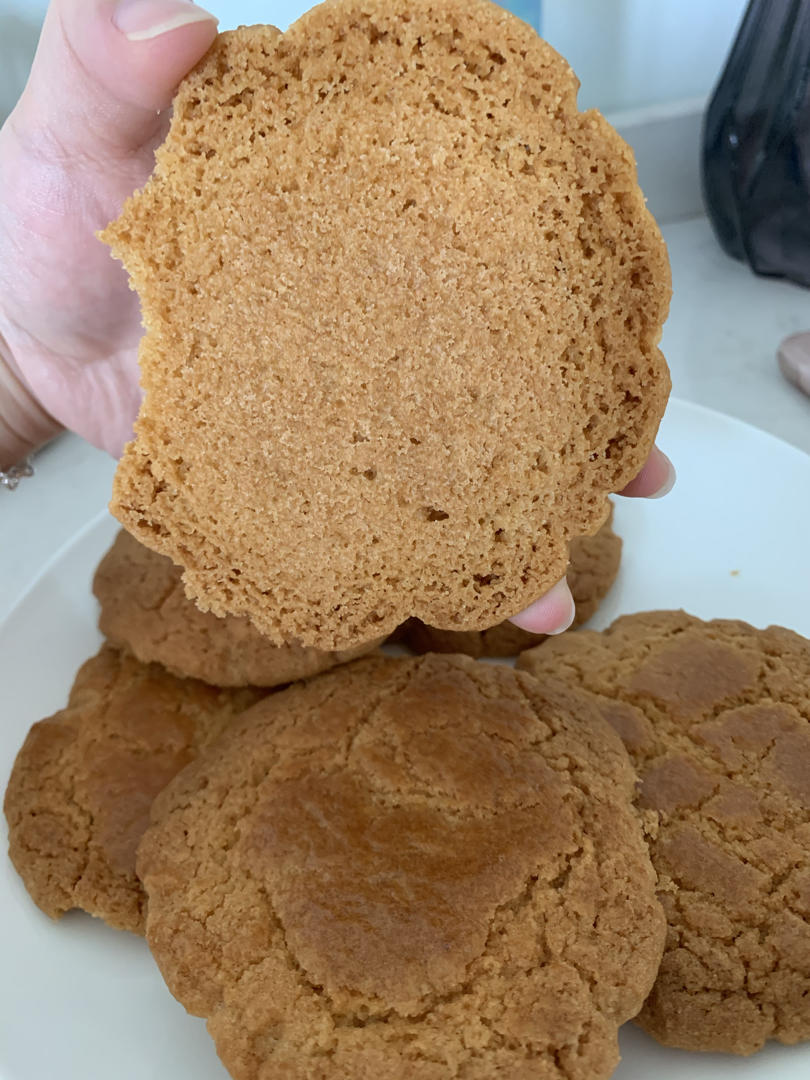 轻轻一按就碎掉的原味桃酥（不输猪油版）