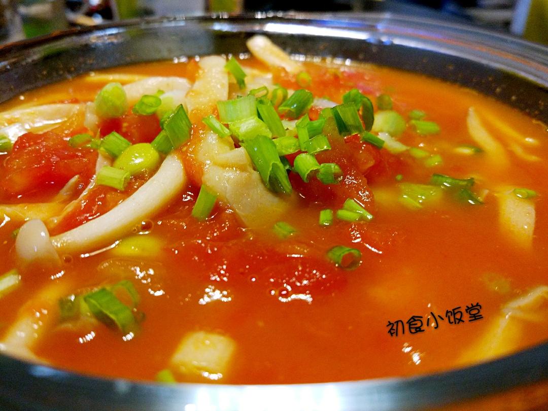 周周一言做的番茄蘑菇汤