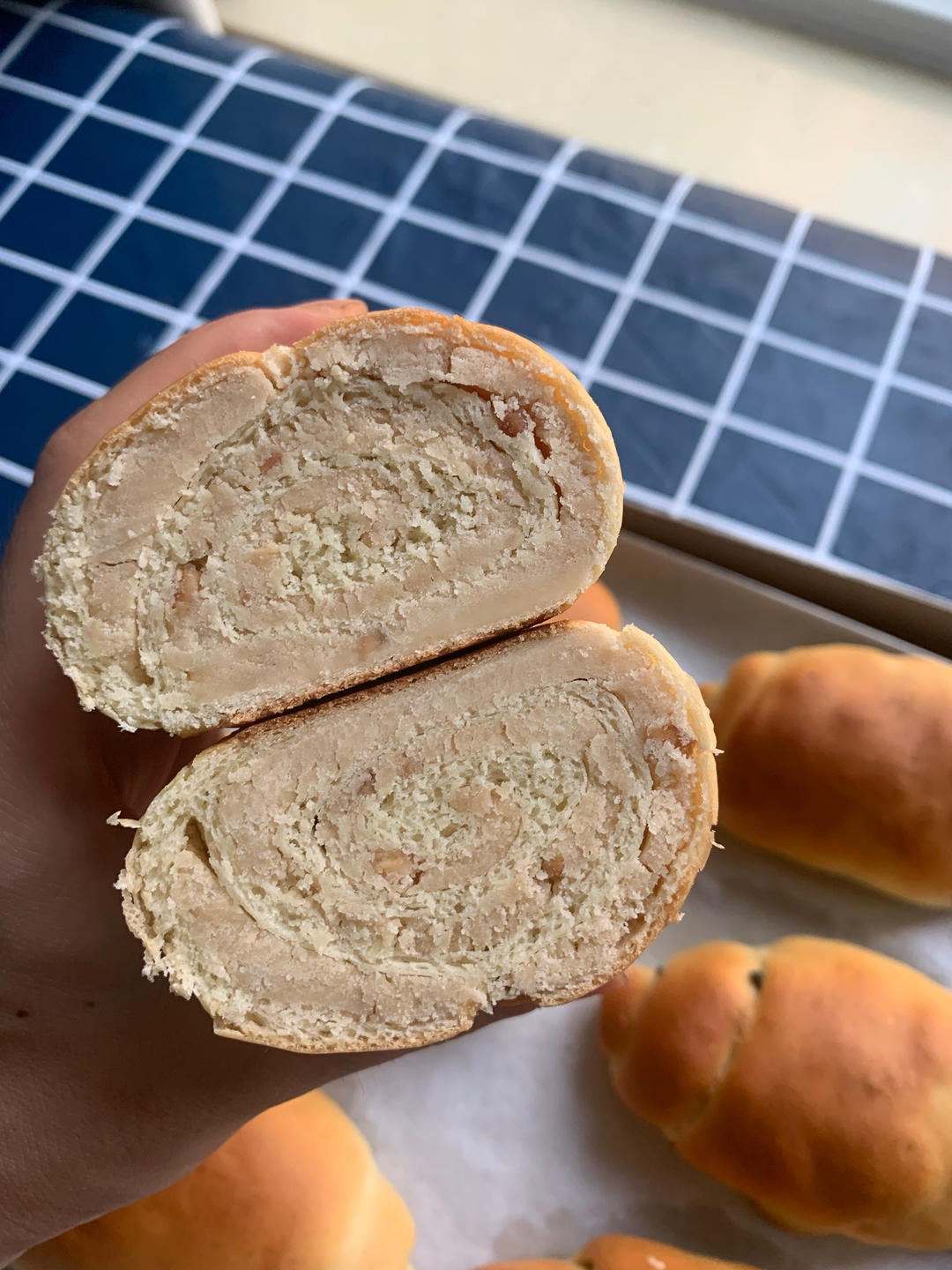油酥牛角老面包(青岛老字号顺兴面包）