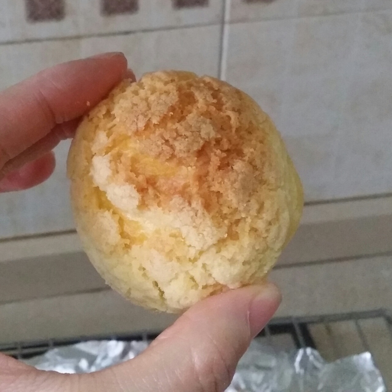 十分美味的酥皮泡芙