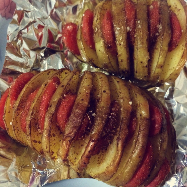 培根风琴烤土豆