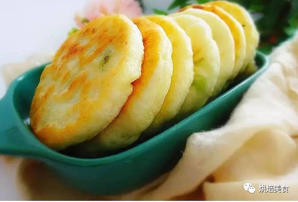 发面葱香饼