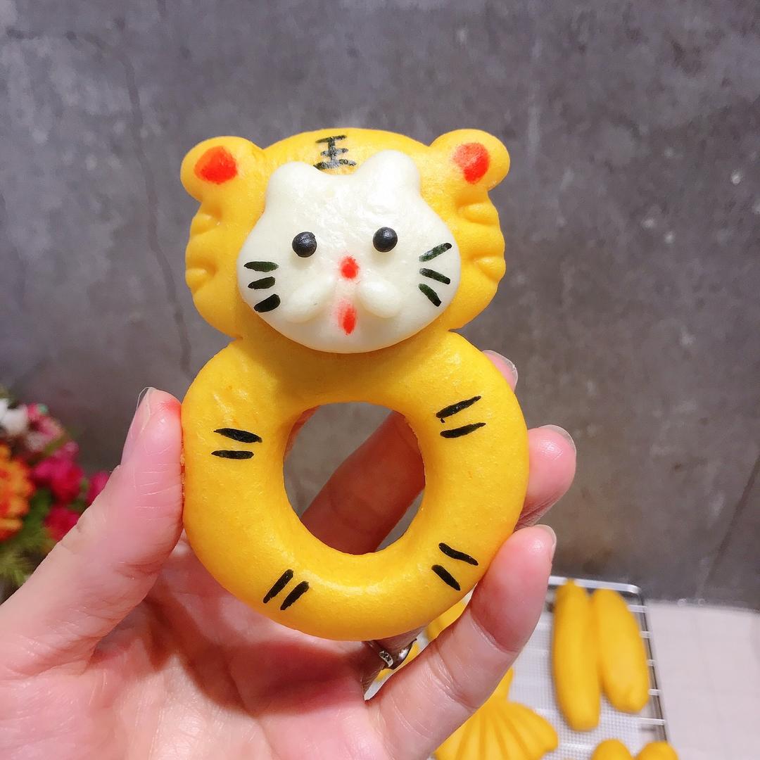老虎馒头的做法