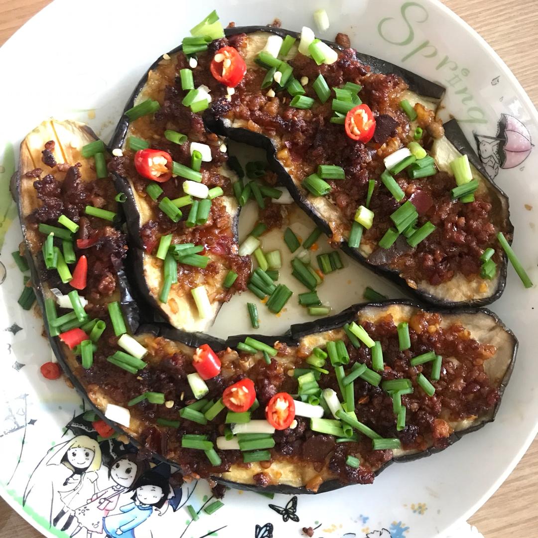肉末烤茄子（烤箱烧烤）