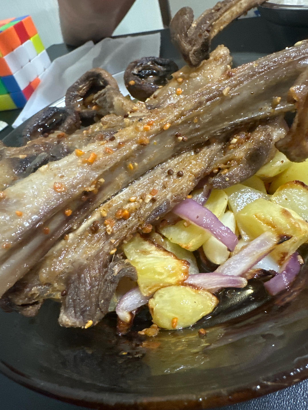孜然烤羊排