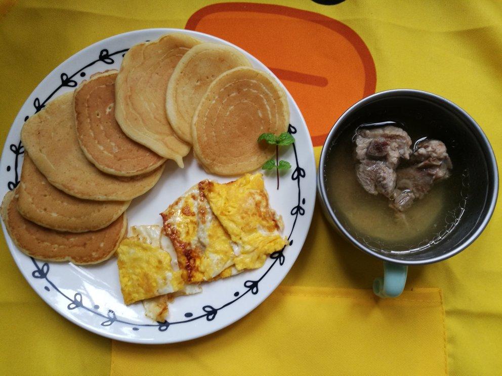 简单快手的软香松饼