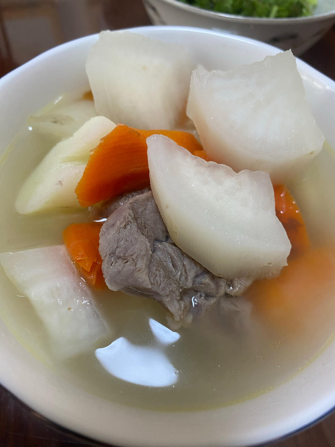 羊肉汤(炖萝卜)