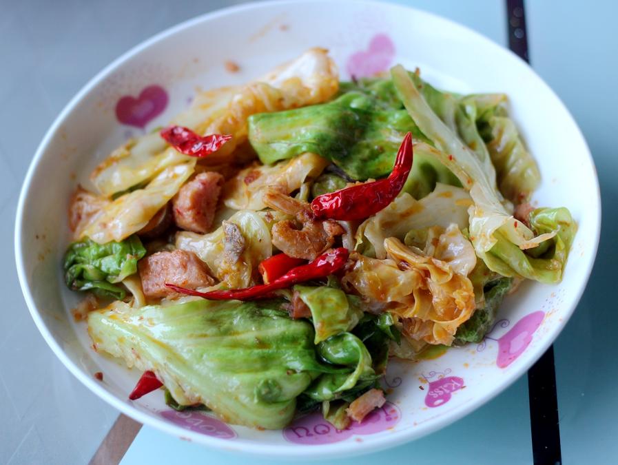 少油绝味手撕包菜