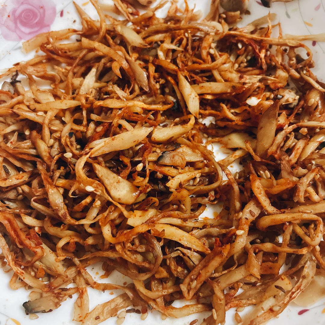 ［微波炉 一人食］手撕杏鲍菇